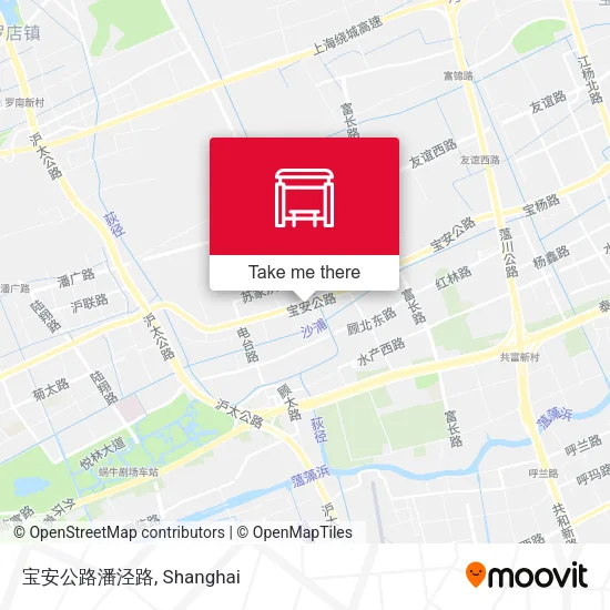 宝安公路潘泾路 map
