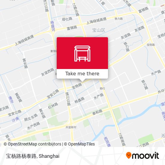 宝杨路杨泰路 map