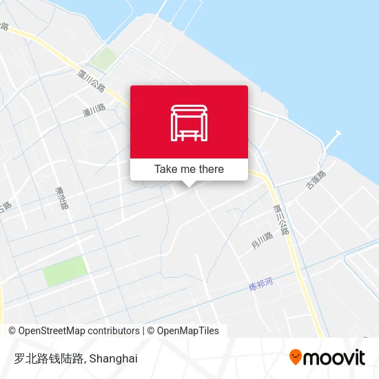 罗北路钱陆路 map