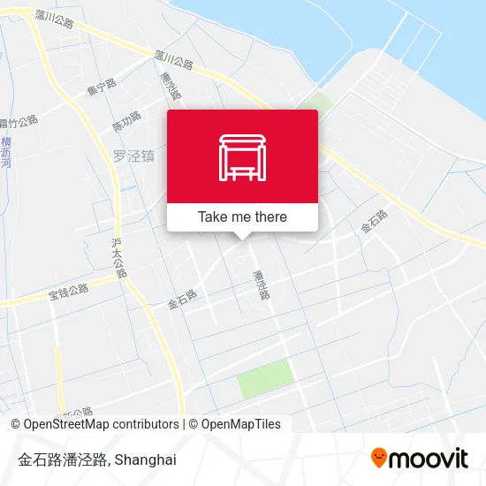 金石路潘泾路 map