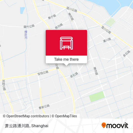 萧云路潘川路 map