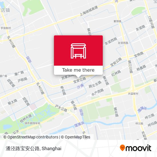 潘泾路宝安公路 map