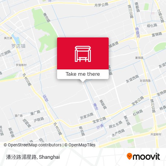 潘泾路湄星路 map
