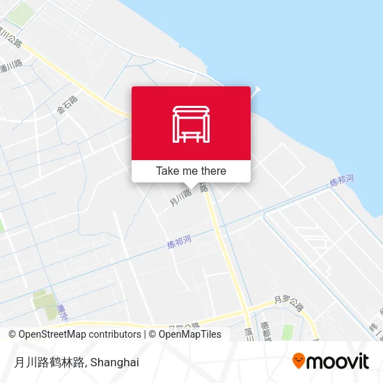 月川路鹤林路 map