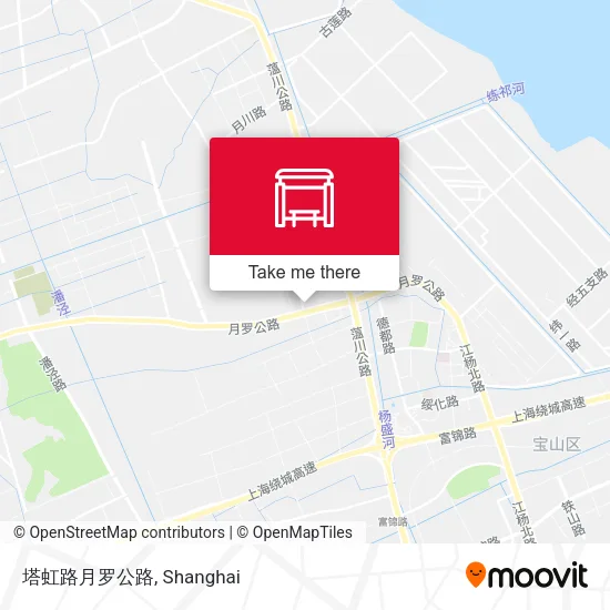 塔虹路月罗公路 map