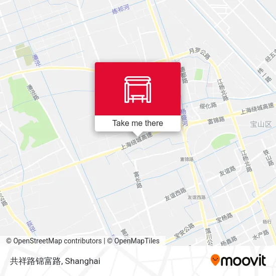 共祥路锦富路 map