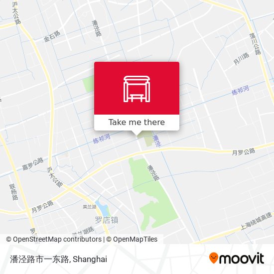 潘泾路市一东路 map