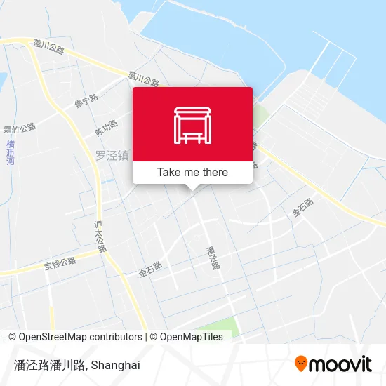 潘泾路潘川路 map