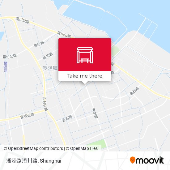 潘泾路潘川路 map