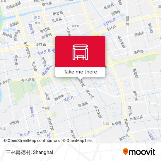 三林懿德村 map