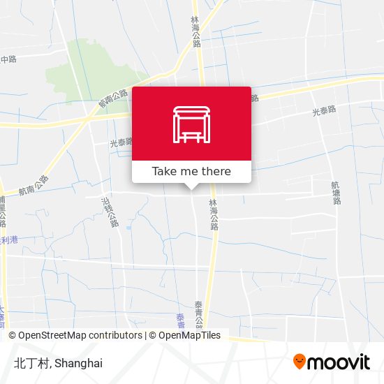 北丁村 map