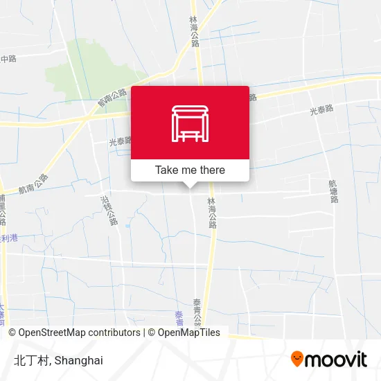 北丁村 map