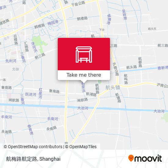 航梅路航定路 map