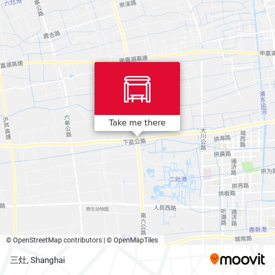 三灶 map