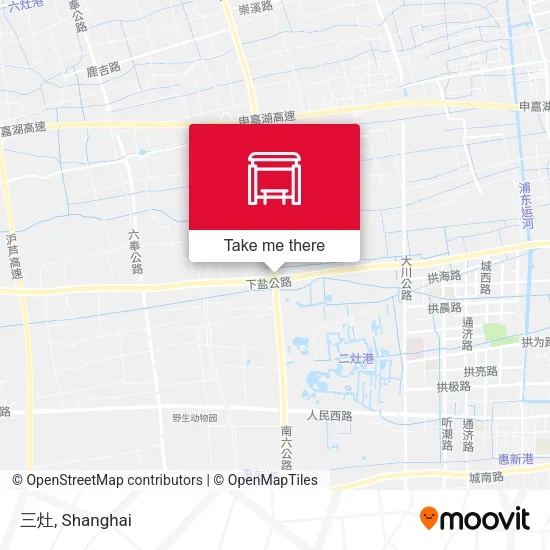 三灶 map
