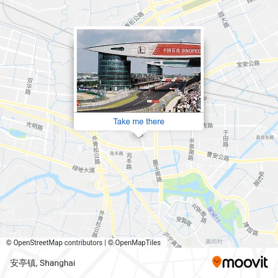 安亭镇 map