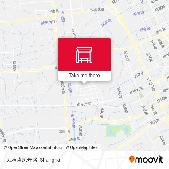 凤雅路凤丹路 map