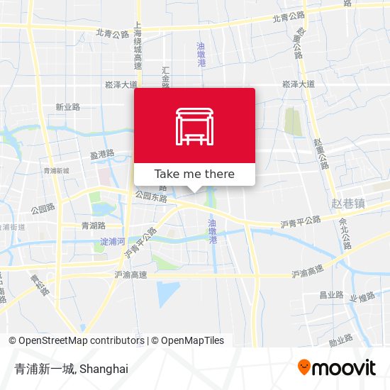 青浦新一城 map