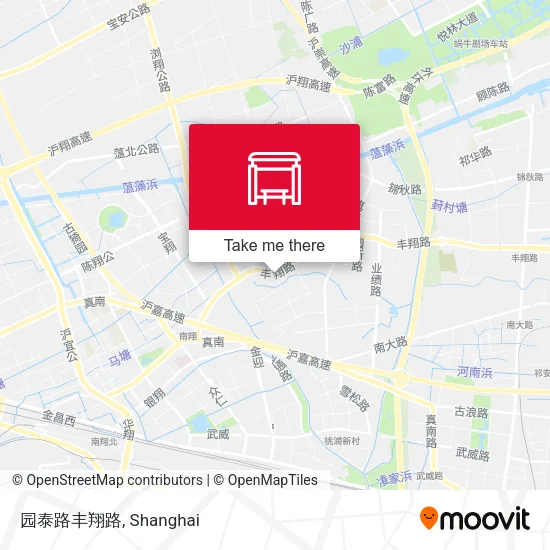 园泰路丰翔路 map