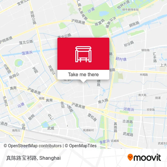 真陈路宝祁路 map