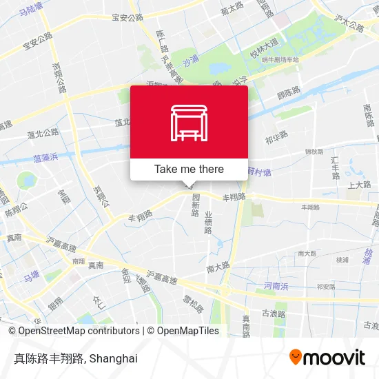 真陈路丰翔路 map