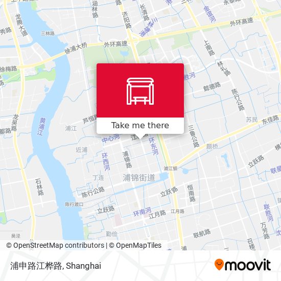 浦申路江桦路 map