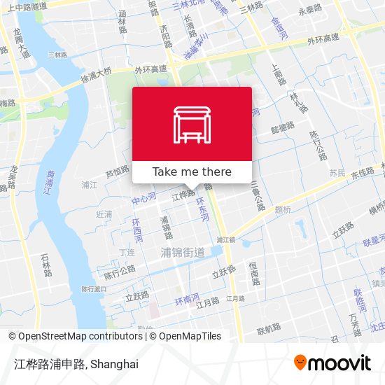 江桦路浦申路 map
