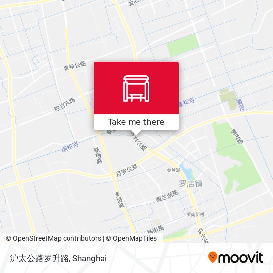 沪太公路罗升路 map