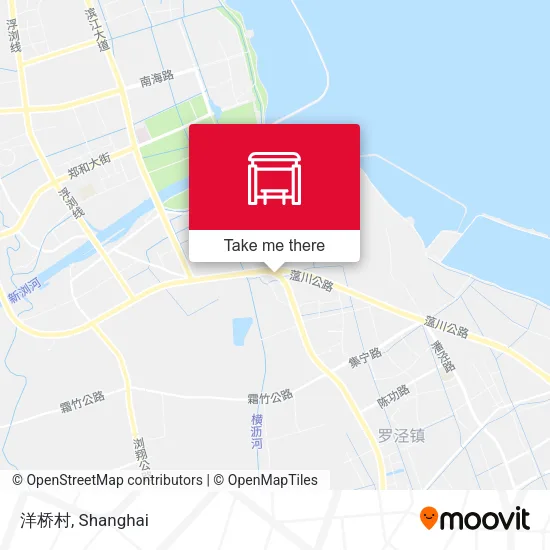 洋桥村 map