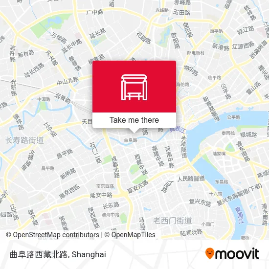 曲阜路西藏北路 map
