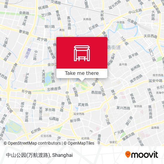 中山公园(万航渡路) map