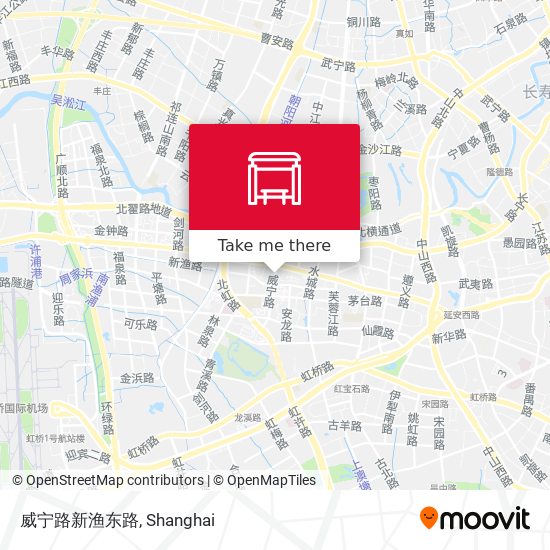 威宁路新渔东路 map