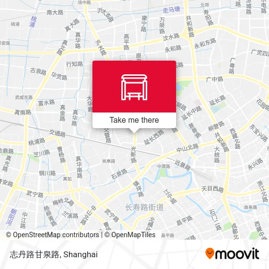 志丹路甘泉路 map