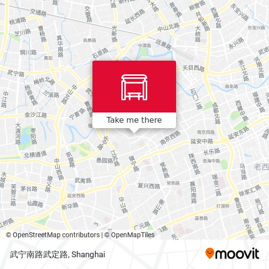武宁南路武定路 map
