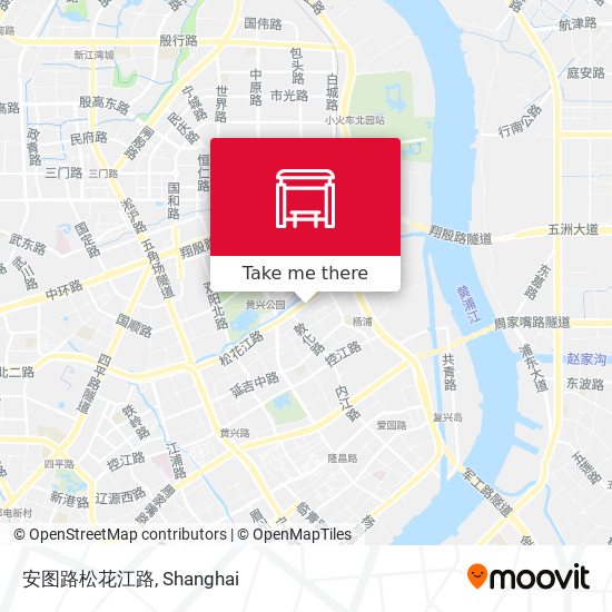 安图路松花江路 map