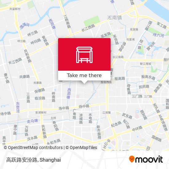 高跃路安汾路 map