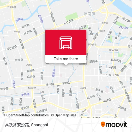 高跃路安汾路 map