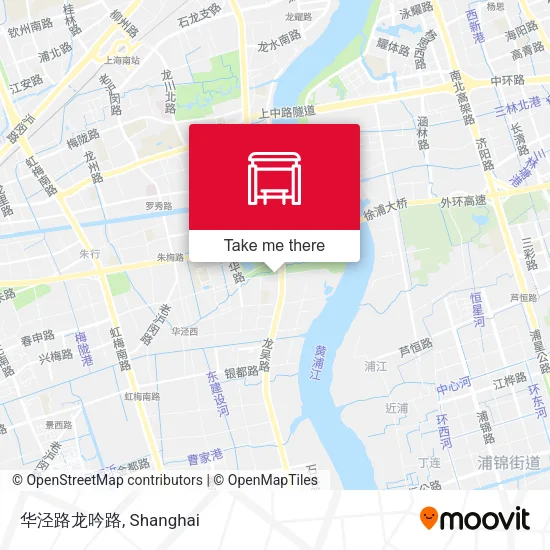 华泾路龙吟路 map