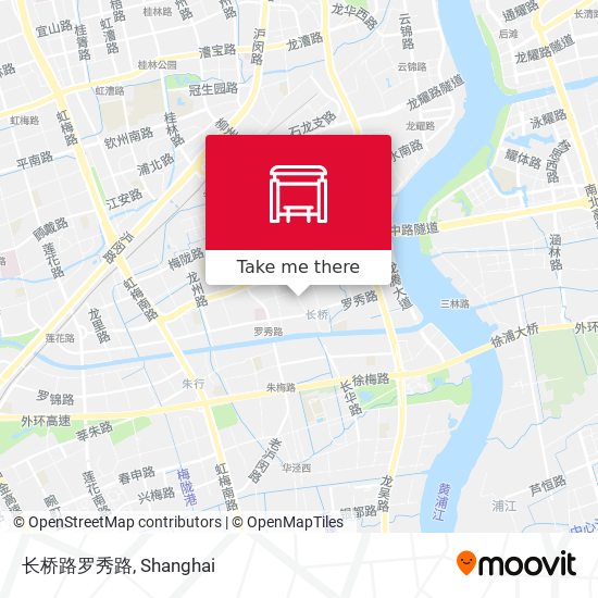 长桥路罗秀路 map