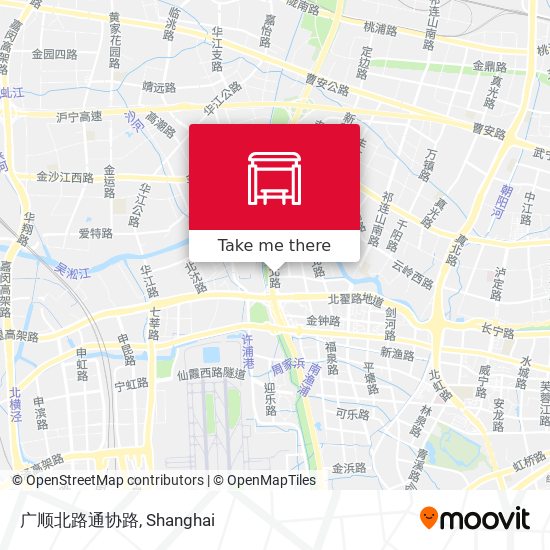 广顺北路通协路 map