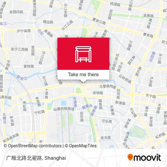 广顺北路北翟路 map
