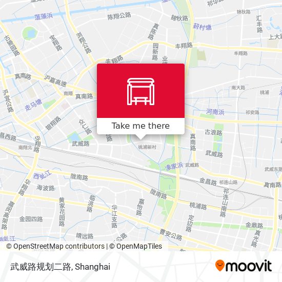 武威路规划二路 map