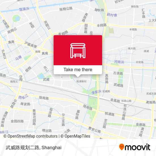 武威路规划二路 map