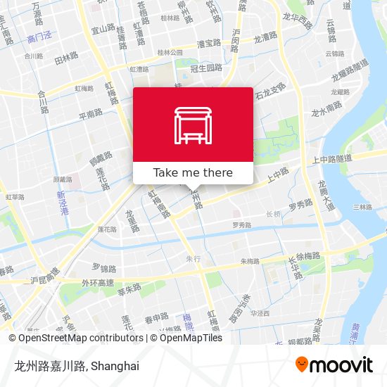 龙州路嘉川路 map