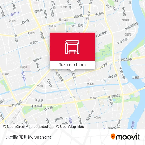 龙州路嘉川路 map