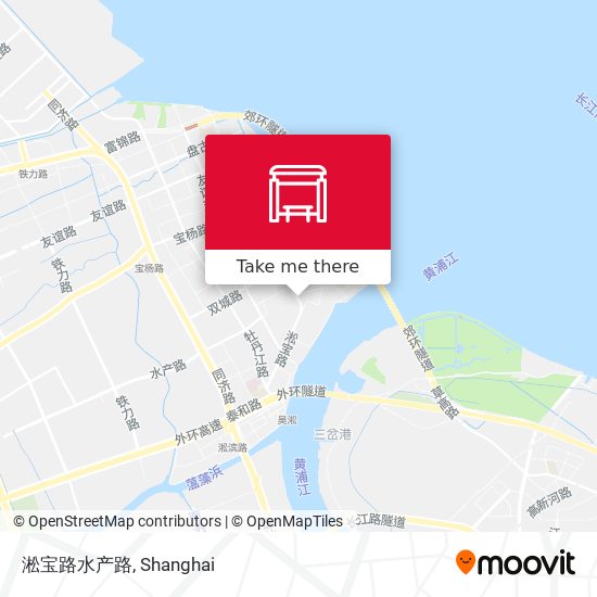 淞宝路水产路 map