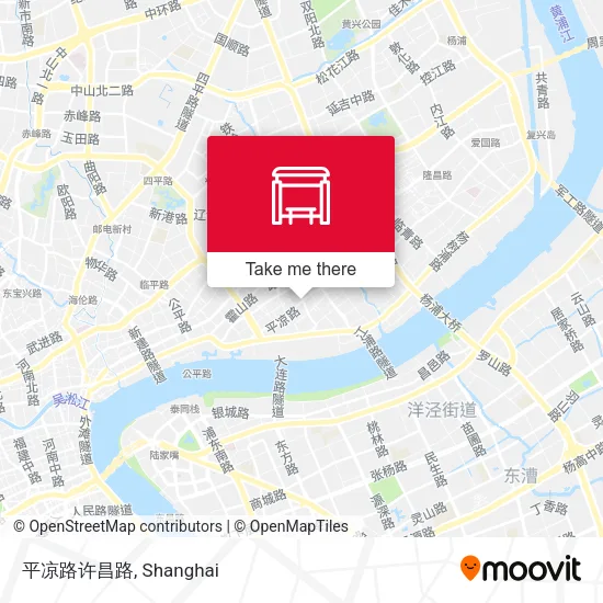平凉路许昌路 map