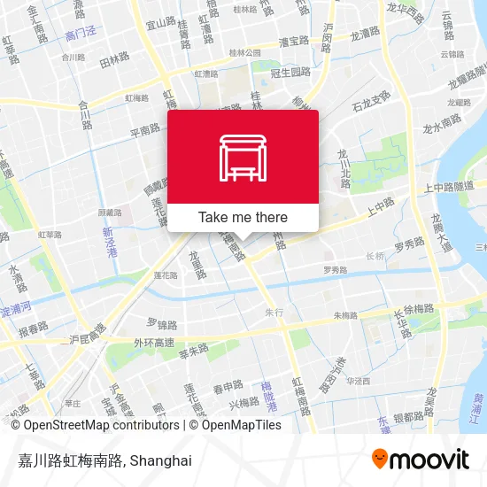 嘉川路虹梅南路 map