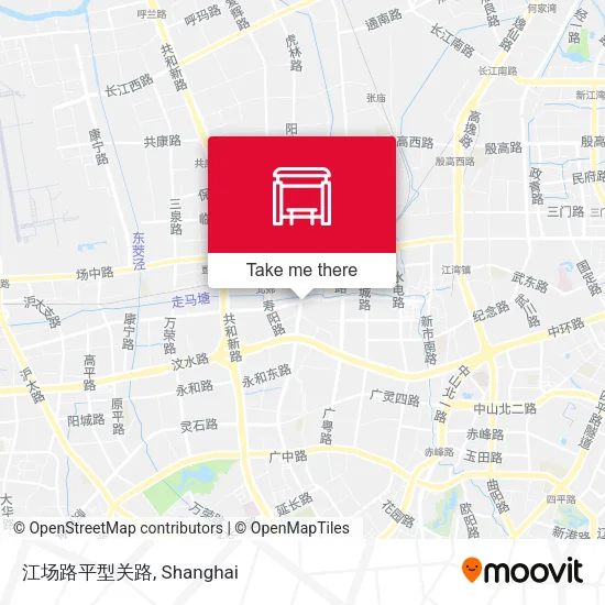 江场路平型关路 map