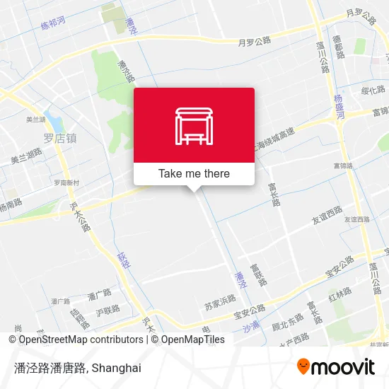 潘泾路潘唐路 map